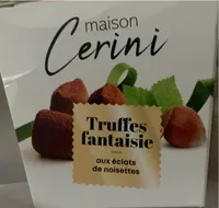 Truffes fantaisie aux éclats de noisettes