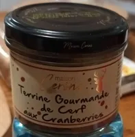 Terrine Gourmande de Cerf aux Cranberries