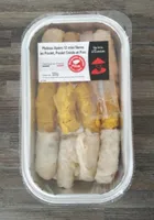Plateau apéro 12 mini nems au poulet,poulet créole et porc