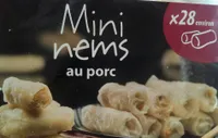 Mini nems au porc