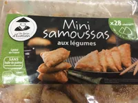 Mini samoussas aux legumes