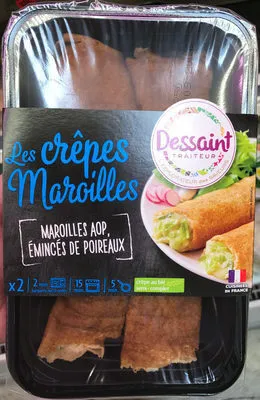 Les crêpes Maroilles [Maroilles AOP, émincés de poireaux]