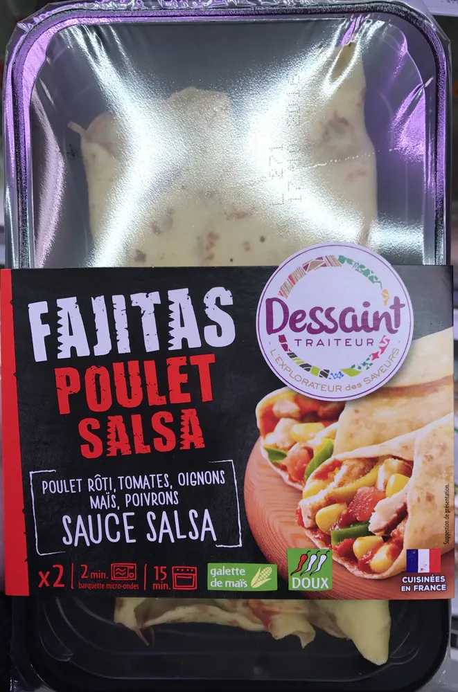 Fajitas Poulet Salsa