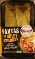 Fajitas poulet cheddar