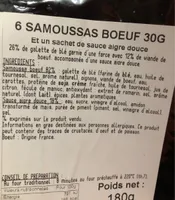 Samoussas boeuf