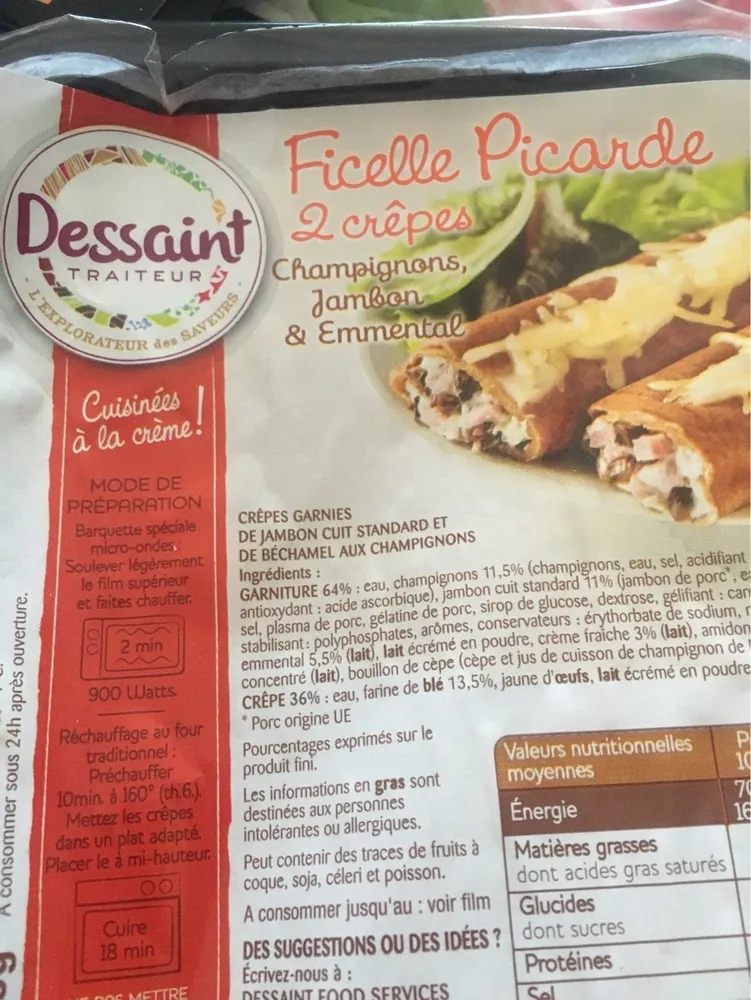 Ficelle picard crepes