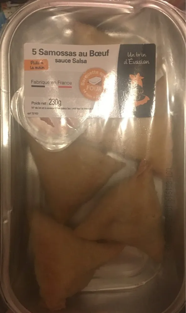 samossas au boeuf