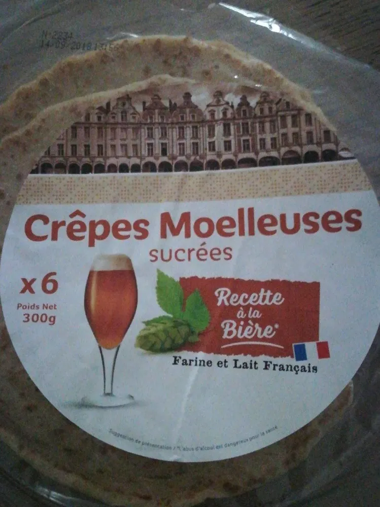 Crêpes moelleuses