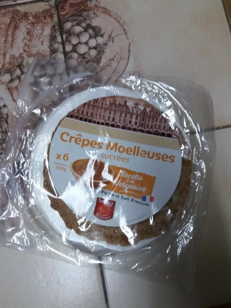 Crêpes moelleuses sucrées