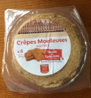 Crepes moelleuses sucrées au speculoos