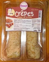 2 crêpes crème de marrons