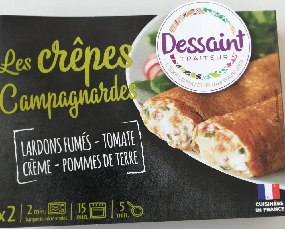 Les crêpes campagnardes