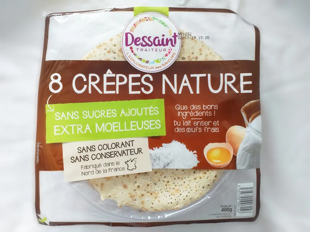 Crêpes nature
