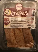 3 Crêpes crème de marrons