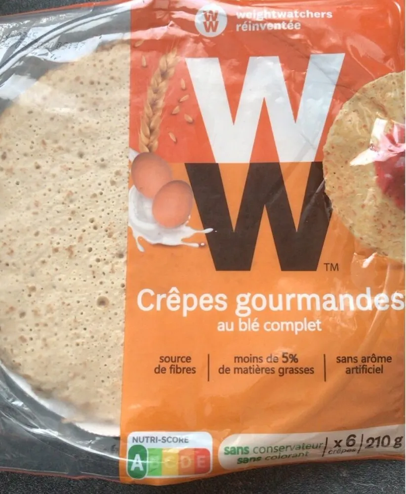 Crêpes gourmandes au blé complet