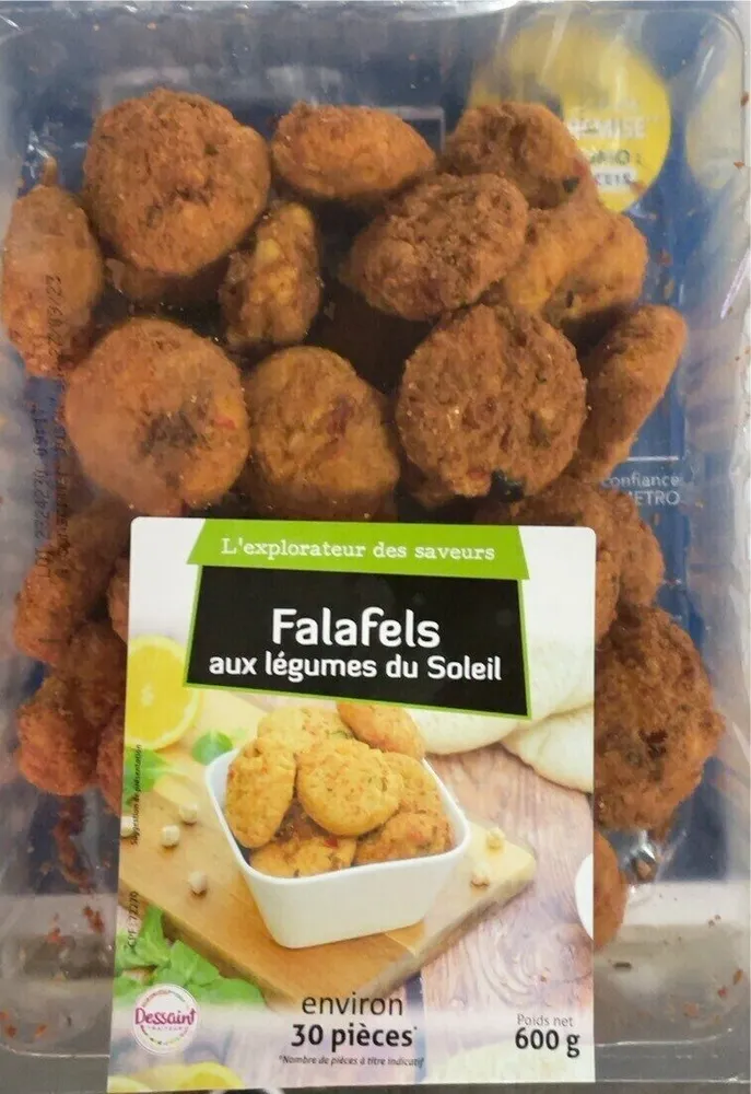 Falafels aux legumes du soleil