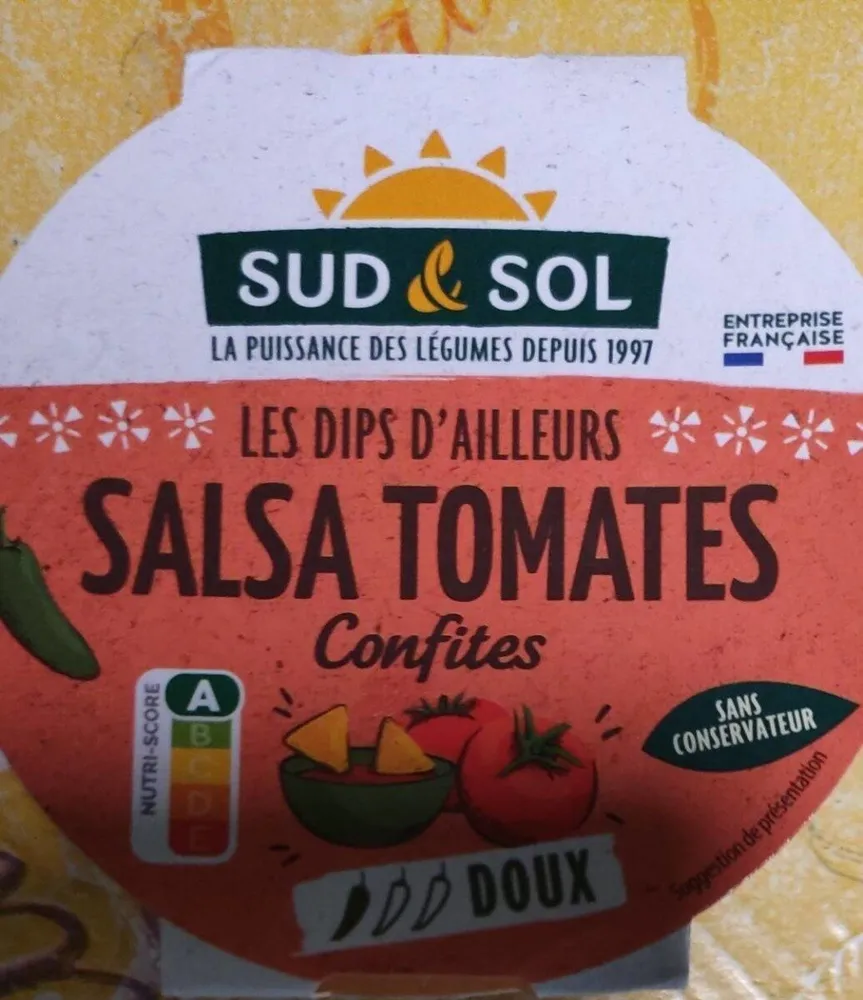 Salsa tomates confites doux