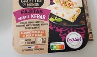Fajitas recette kebab