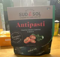 Antipasti tomates cerises confites & basilic