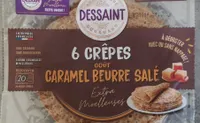 Crêpes goût caramel beurre salé