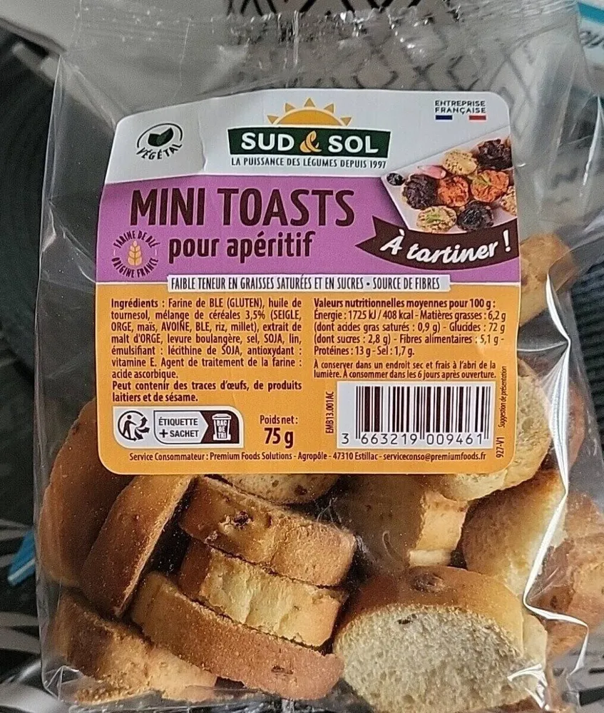 MINI TOASTS