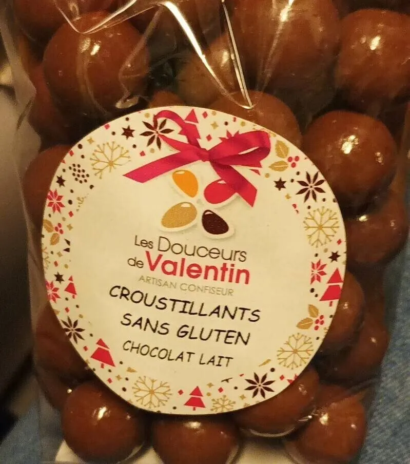 Céréales croustillantes enrobées chocolat lait