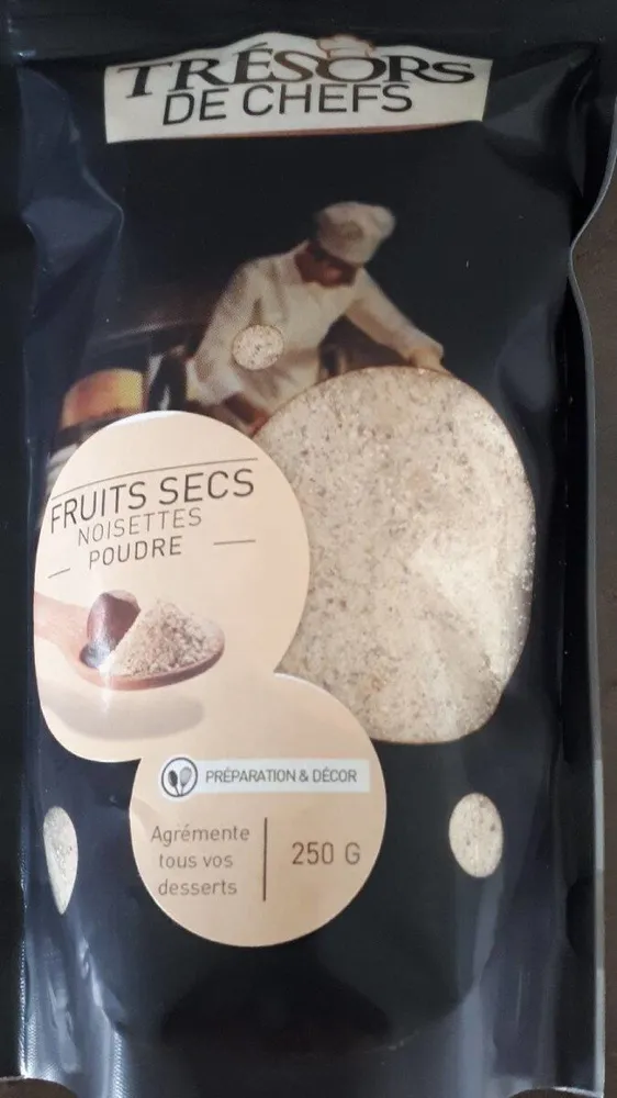 Noisettes en poudre