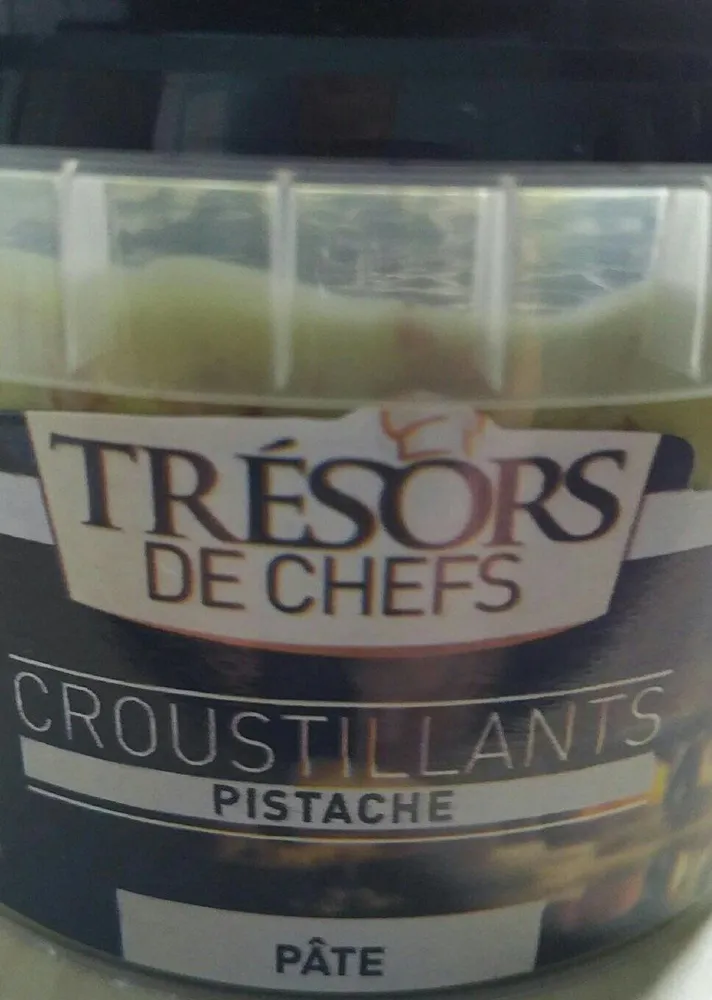 Croustillants pistache pâte