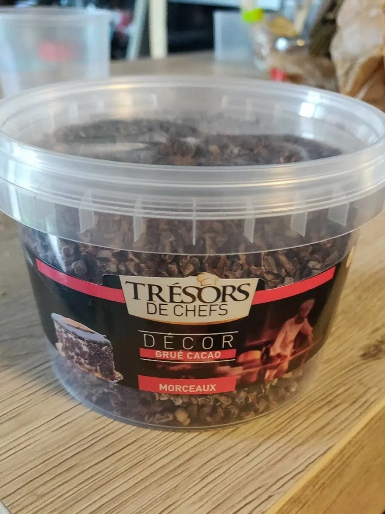 Décor grué cacao