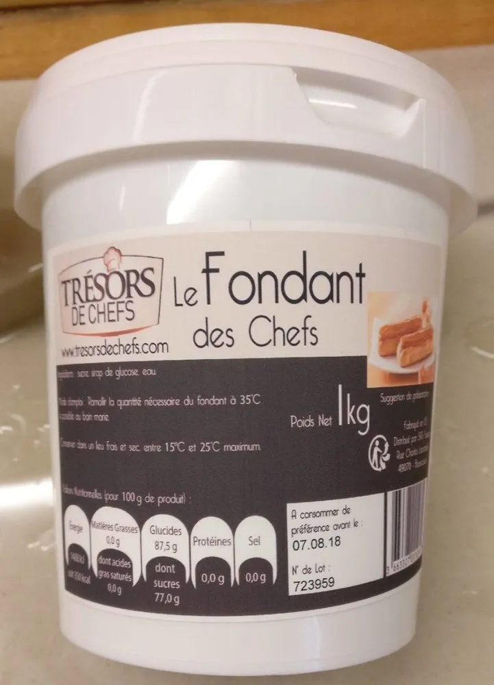 Le fondant des chefs