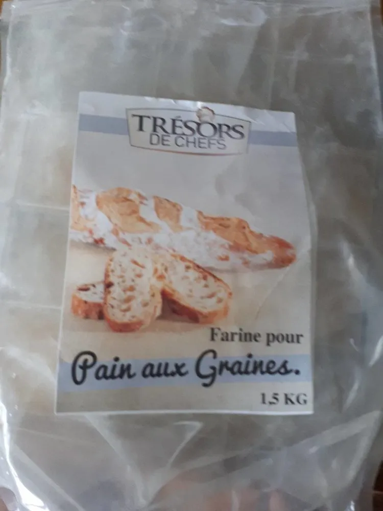 Farine pour pain aux graines