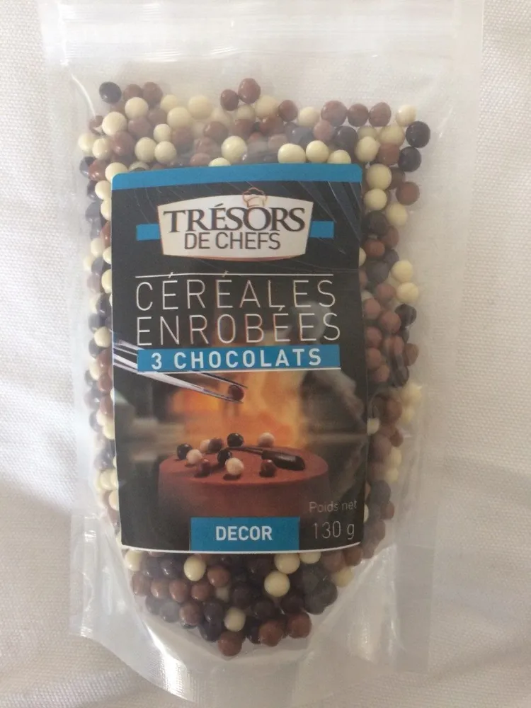Céréales enrobées 3 chocolats