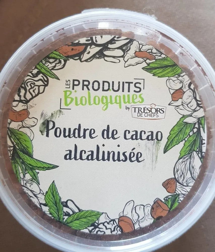 Poudre de cacao alcalinisée
