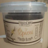 Poudre de vanille broyée épuisée