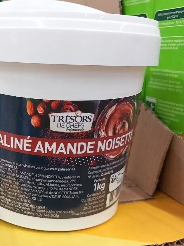 Praliné amande noisette