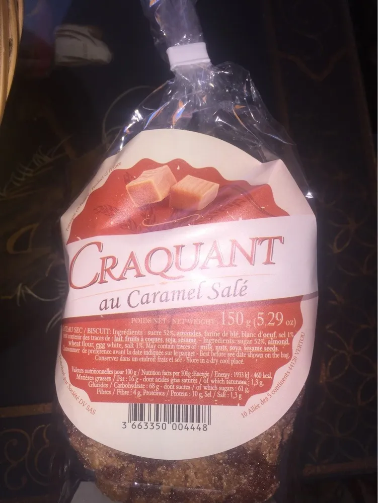 Craquant caramel beurre salé
