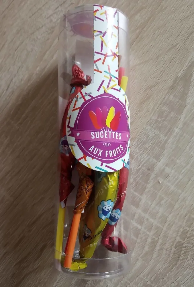 Sucettes aux fruits