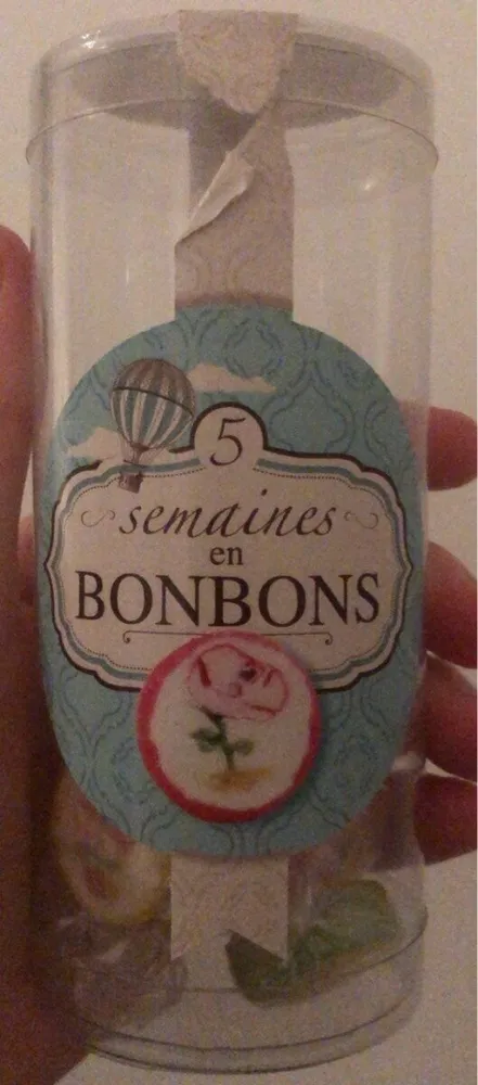 5 semaines en bonbons