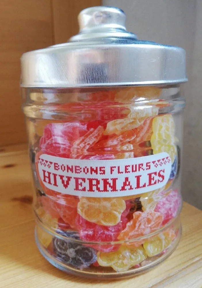 Bonbon fleurs hivernale