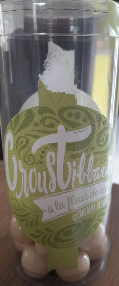 Croustillants à la fleur de sel Chocolat blanc
