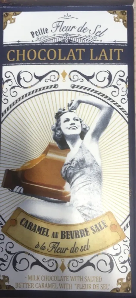 Chocolat lait caramel au beurre salé