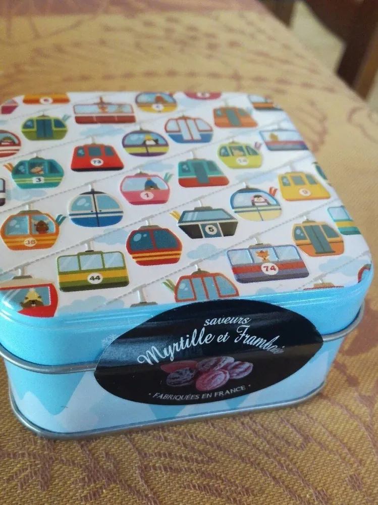 Saveurs myrtille et framboise