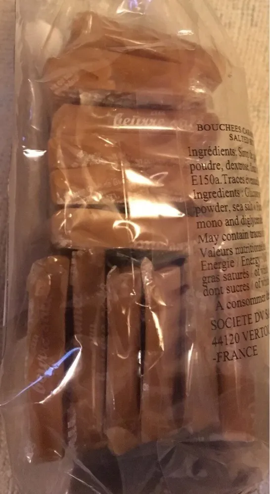 Caramels au beurre salé et a la fleur de sel