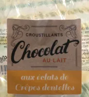 Croustillants chocolat au lait