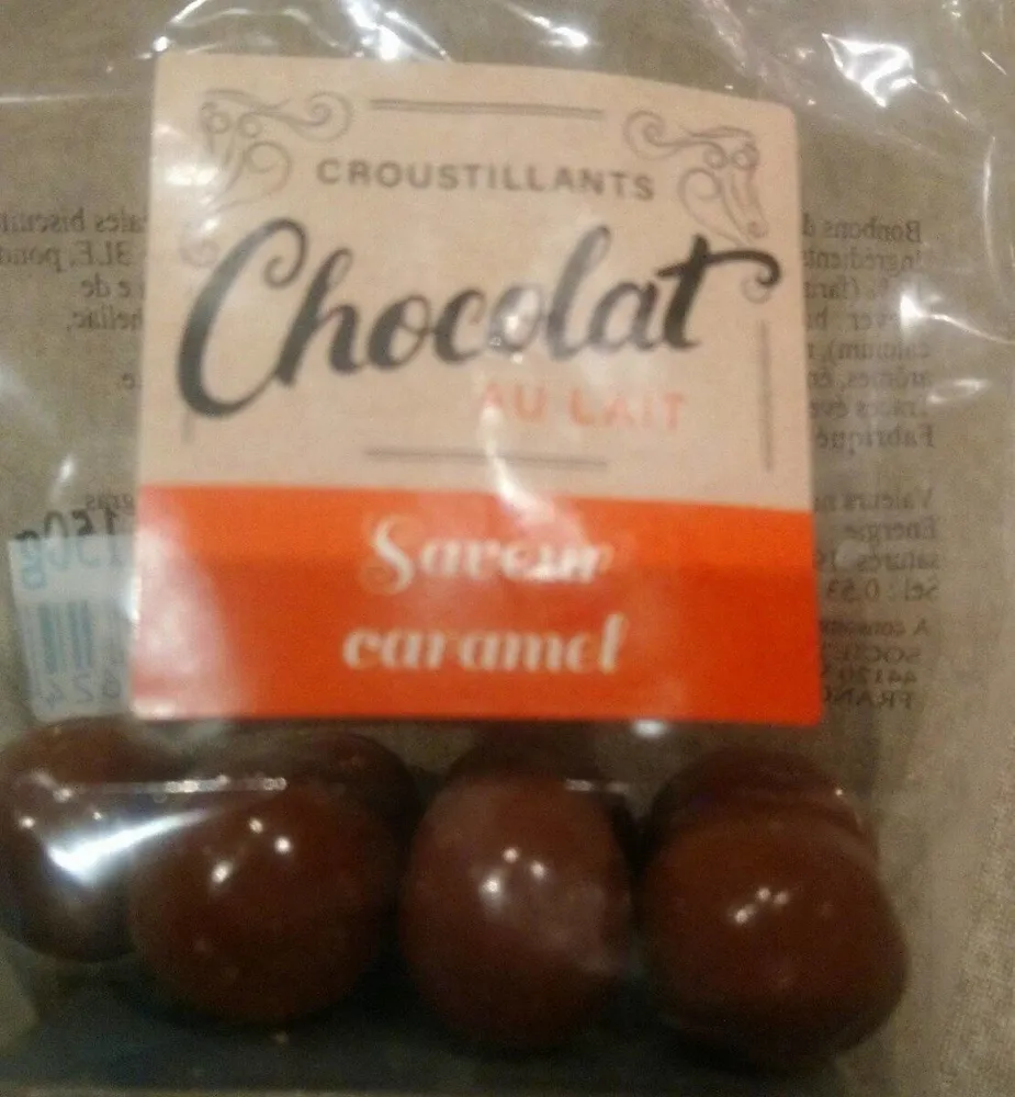 Croustillant Chocolat au lait saveur caramel