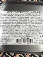 Caramel au beurre sale et a la fleur de sel
