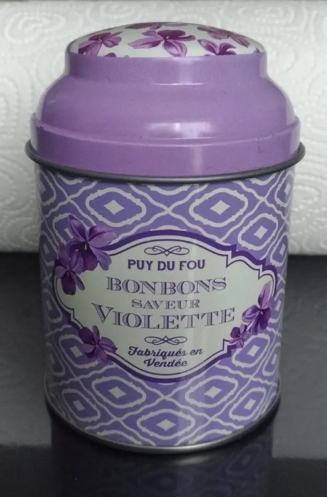 Bonbons saveur violette
