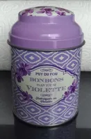 Bonbons saveur violette
