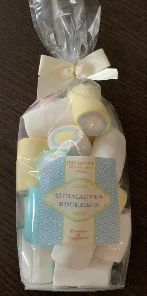 Guimauves rouleaux