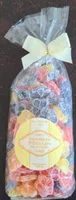 Bonbons pétales de fleurs